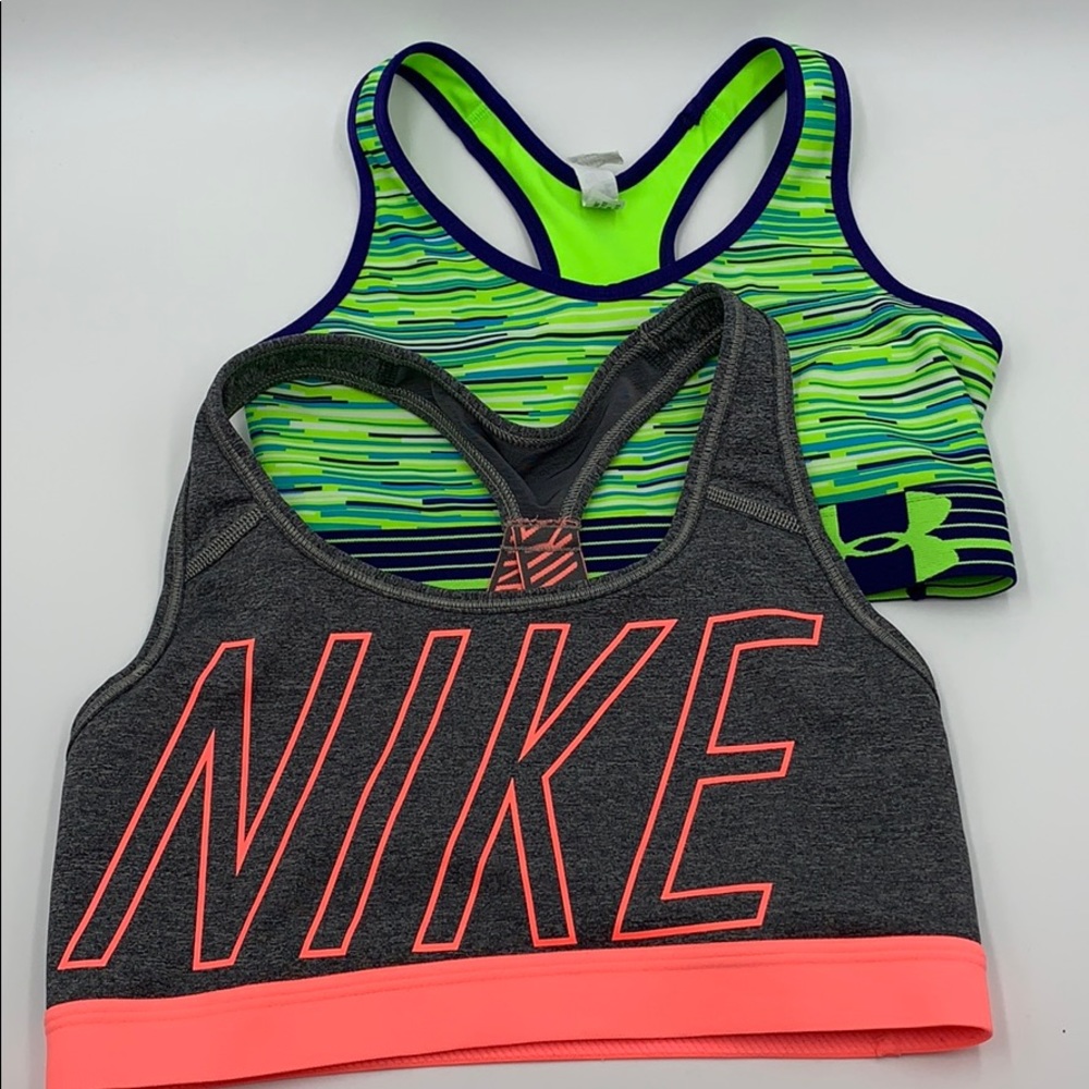 Nike spot bra set